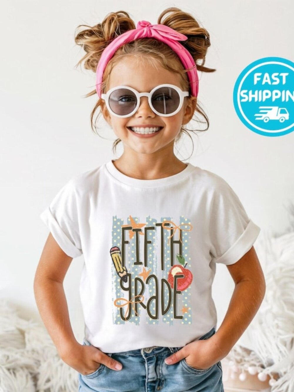 Fifth Grade Shirt,5th Grade Tshirt, First Day of School, Back to School Shirt